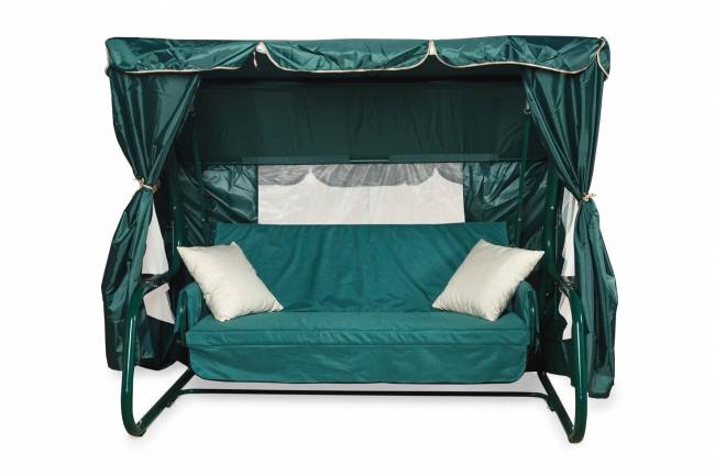 Садовые качели ТОРНАДО PREMIUM зеленые Садовые качели ТОРНАДО PREMIUM зеленые