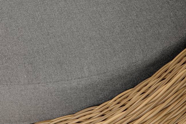 "Барселона" кресло из искусственного ротанга, цвет соломенный