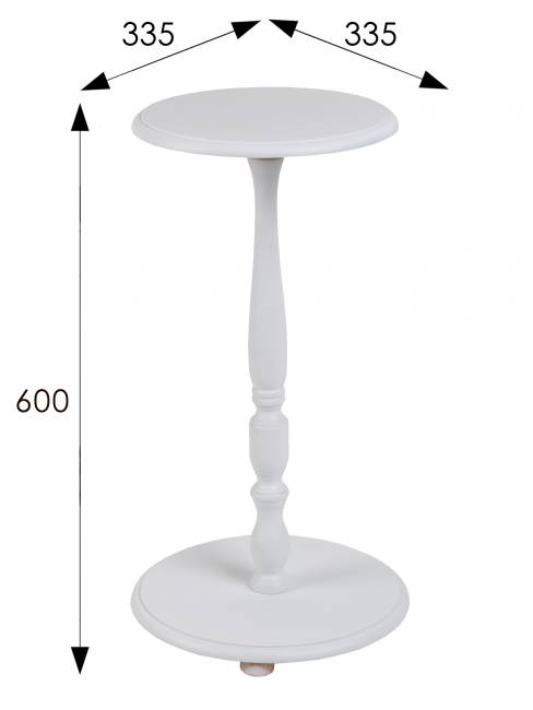 Подставка для цветов Селена белый Подставка для цветов Селена белый