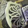 Комплект мебели из литого алюминия Milan 2 white, некондиция