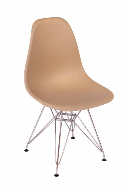 Дизайнерский стул Silva зеленый, основание черный металл