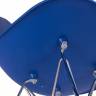 Стул Eames темно-синий, опора металл