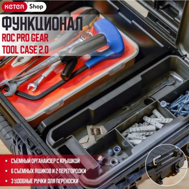 ROC Pro Gear Tool Сase  2.0 (17211899)