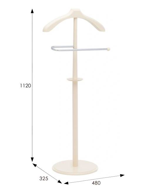 Вешалка костюмная В 25Н слоновая кость Вешалка костюмная В 25Н слоновая кость