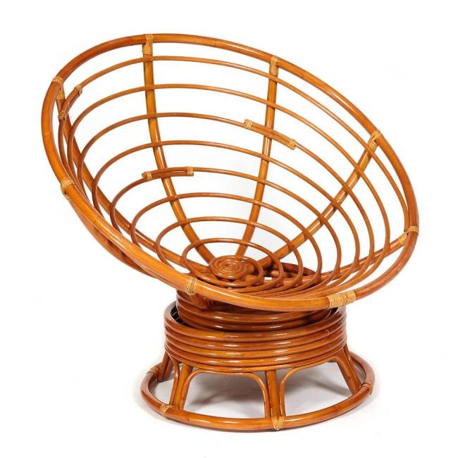 Кресло-качалка PAPASAN/ПАПАСАН w 23/01 B /с подушкой/ 115х78х104 см, Cognac (коньяк), флок Олива, 23 Cognac (коньяк) Кресло-качалка PAPASAN/ПАПАСАН w 23/01 B /с подушкой/ 115х78х104 см, Cognac (коньяк), флок Олива, 23 Cognac (коньяк)