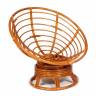 Кресло-качалка PAPASAN/ПАПАСАН w 23/01 B /с подушкой/ 115х78х104 см, Cognac (коньяк), флок Олива, 23 Cognac (коньяк) Кресло-качалка PAPASAN/ПАПАСАН w 23/01 B /с подушкой/ 115х78х104 см, Cognac (коньяк), флок Олива, 23 Cognac (коньяк)