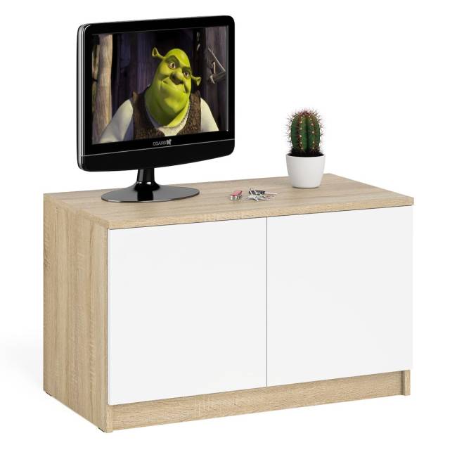 Тумба/антресоль Мори МА900.1 цвет дуб сонома/белый