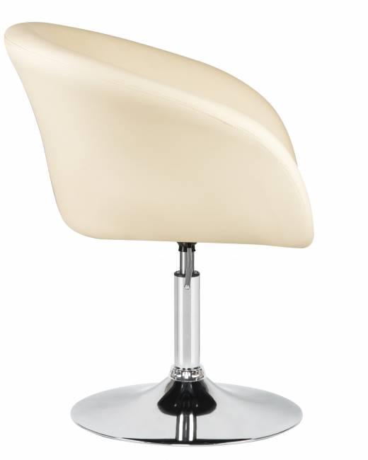 Кресло дизайнерское DOBRIN EDISON, кремовый