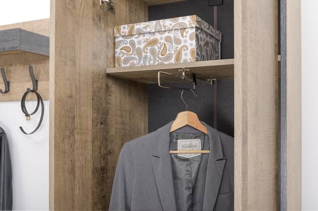 Большая прихожая Трувор № 210 цвет дуб гранж песочный/интра