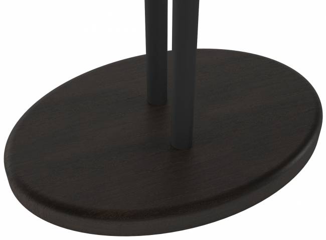 Вешалка Калифорния Напольная, венге/черный Вешалка Калифорния Напольная, венге/черный