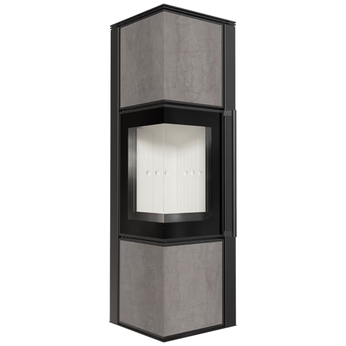 Печь Kratki PRO TORA/M NATURALI PIETRA DI SAVOIA GRIGIA BOCCIARDATA