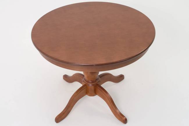 Обеденная группа Брамос К 100 орех со стульями Ингольф синий Обеденная группа Брамос К 100 орех со стульями Ингольф синий