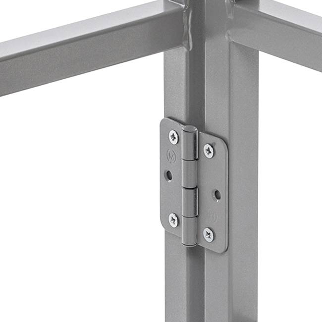 Стеллаж раскладной Leset Пако 800 трапеция Серый