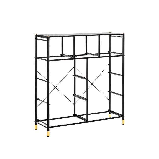 Комод Leset Хайди 9 ящиков Чёрный Чёрный Комод Leset Хайди 9 ящиков Чёрный Чёрный