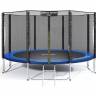 Батут "Atlas Sport", 374 см - 12ft PRO (усиленные опоры) BLUE