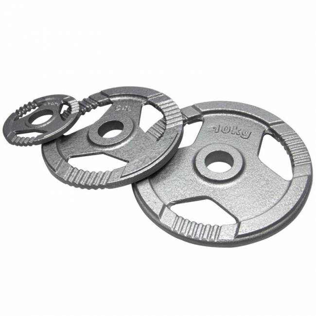 Диск металлический для гантели "Atlas Sport HAMMERTONE", 5 кг, (посад. диаметр 30 мм)