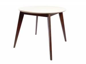 Стол Сканди К 100, Венге/Слоновая кость