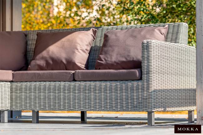 MOKKA БЕЛЛА / BELLA диван угловой, серый