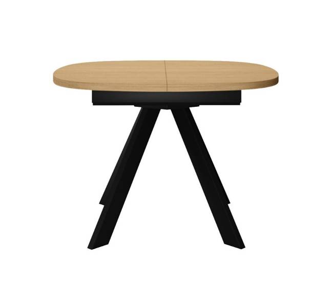 Стол DikLine B110 Дуб Каселла натуральный/опоры черные