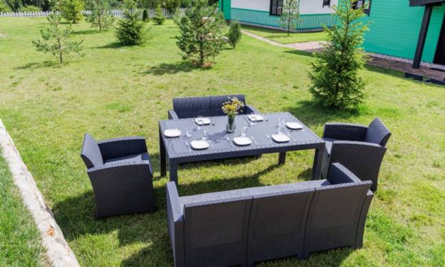 Комплект GRAND LANA DINING L графит