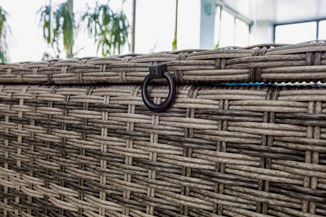 Сундук для хранения KARL 120 c колесиками серый Сундук для хранения KARL 120 c колесиками серый