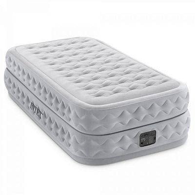 64488, Intex, Надувная кровать 99х191х51см "Supreme" встр.нас. 220В, до 136кг