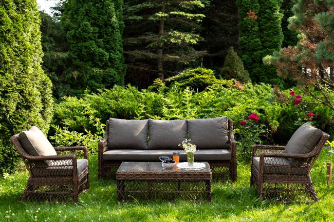 "Гранд Латте" лаунж-зона из искусственного ротанга, цвет коричневый "Гранд Латте" лаунж-зона из искусственного ротанга, цвет коричневый