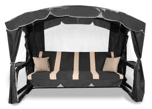 Качели садовые "Торонто Люкс Плюс", графит