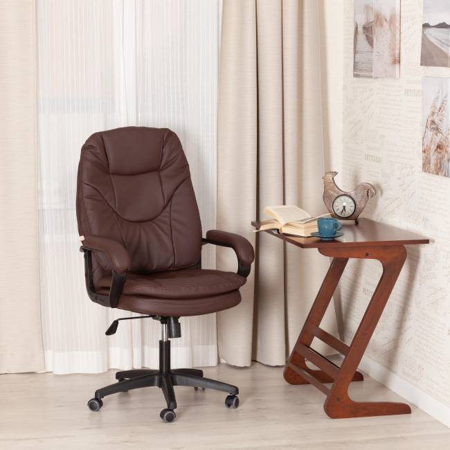 Кресло Комфорт Лт/Comfort Lt (22) кож/зам, коричневый, 36-36 коричневый кож/зам
