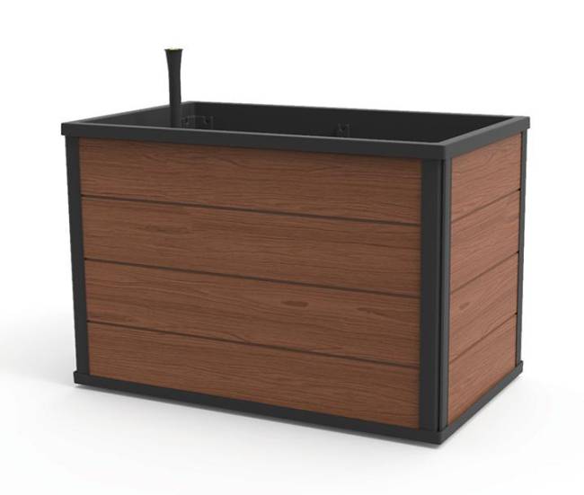 Кашпо-Грядка для растений Maple Mobile Urban Garden Bed 88L (коричневый)