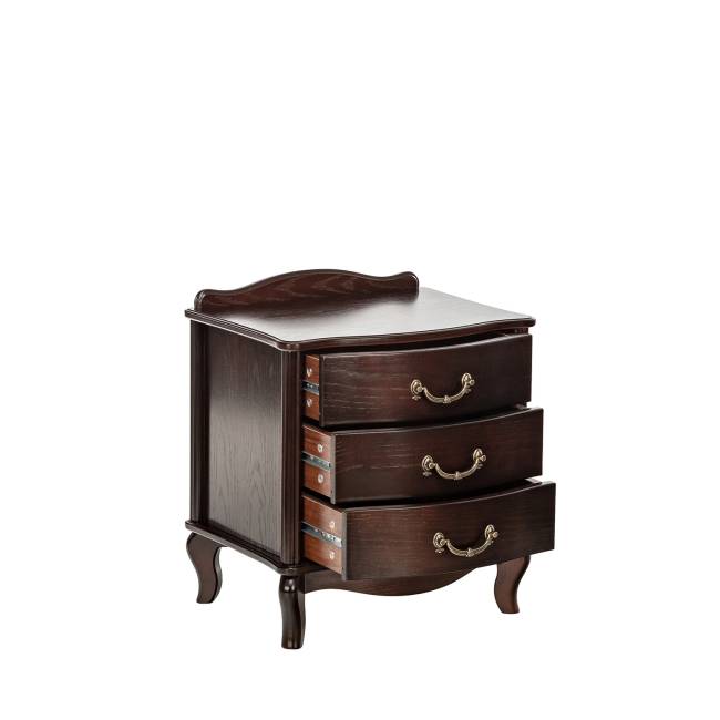 Тумба прикроватная Leset "Джульетта" (3 ящ.) Орех