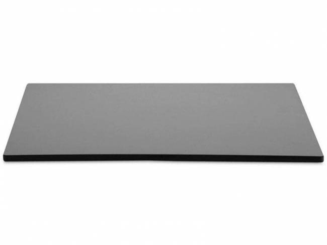 Столешница квадратная Compact Laminate для подстолья Nemo, Domino, Tiffany, Cross антрацит 700х700х10 мм