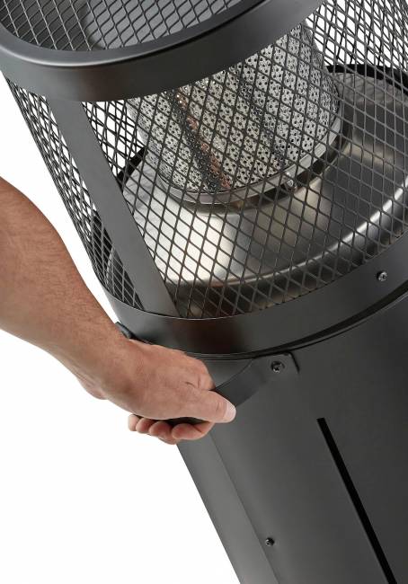 Уличный газовый обогреватель ENDERS POLO BLACK 2.0