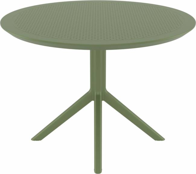 Стол пластиковый Sky Table Ø105 оливковый 1050х740 мм Стол пластиковый Sky Table Ø105 оливковый 1050х740 мм