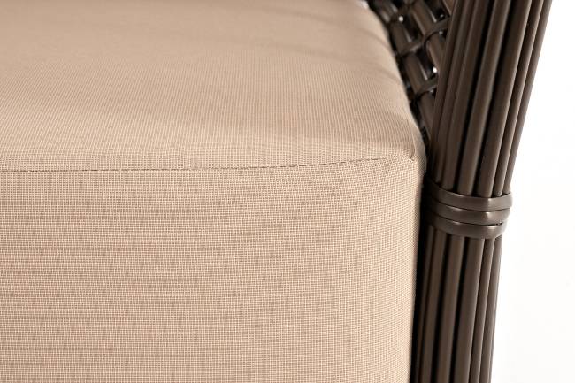 "Валенсия" диван из искусственного ротанга трехместный, цвет бронзовый