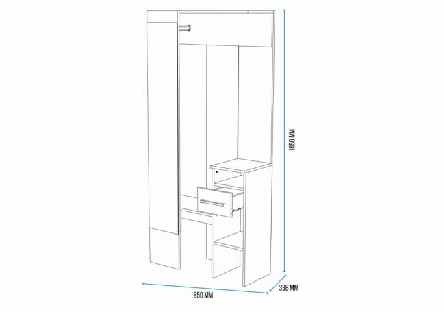 Прихожая Рогес сонома