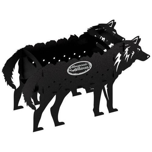 Мангал разборный "Волк", стандарт, ST3, 2мм