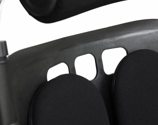 Кресло офисное «Рекс-2» (Rex-2) (Чёрная ткань)