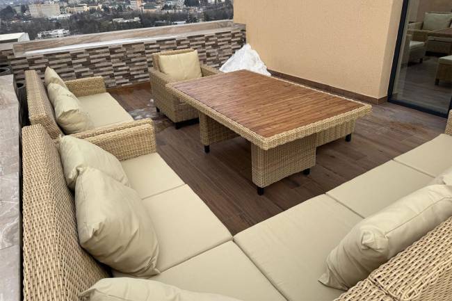 MOKKA БЕЛЛА / BELLA диван угловой, соломенный MOKKA БЕЛЛА / BELLA диван угловой, соломенный