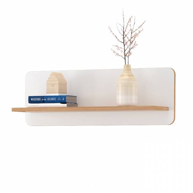 Письменные столы с навесными полками для двоих детей Вуди цвет белый премиум/дуб крафт золотой Письменные столы с навесными полками для двоих детей Вуди цвет белый премиум/дуб крафт золотой