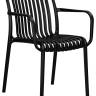 Стул обеденный DOBRIN WALTER ARM, черный (B-03)