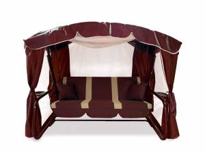 Качели садовые "ТОРОНТО", бордо