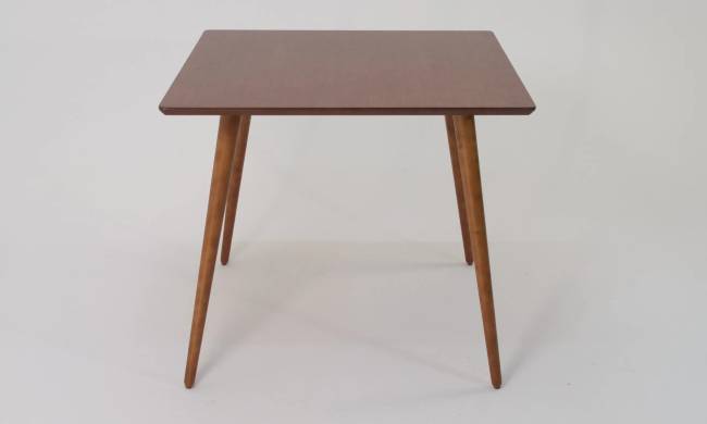 Стол Монте М 100 орех со стульями Франк орех рогожка серый Стол Монте М 100 орех со стульями Франк орех рогожка серый